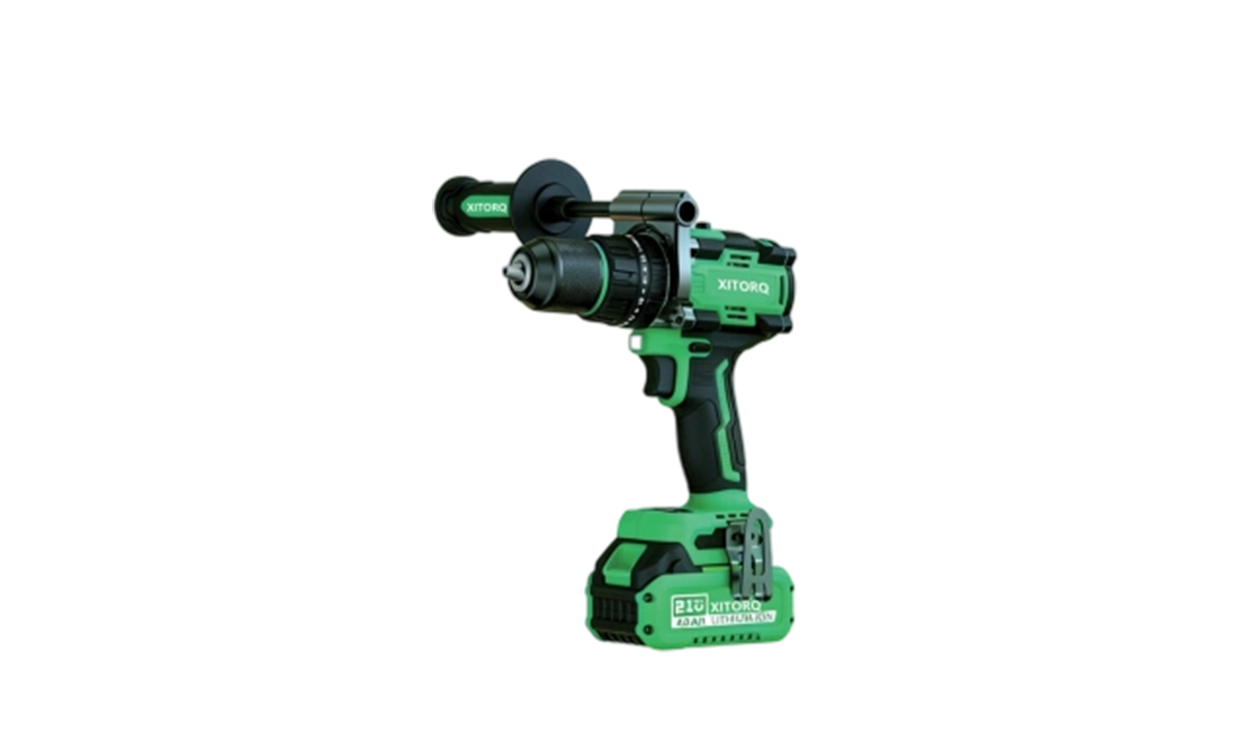 XJ.617 21V lítium-iónová bezuhlíková príklepová vŕtačka/skrutkovač (Heavy-Duty) – krútiaci moment 170 N·m, 3 rýchlosti