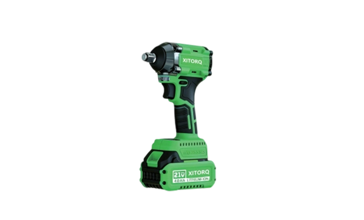 XJ.523 21V lítium-iónový bezuhlíkový rázový uťahovák (Heavy-Duty) – krútiaci moment 350 N·m, 4-rýchlostne nastaviteľný
